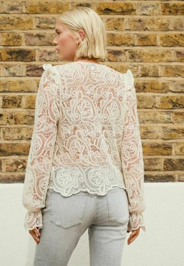Кружевная блузка