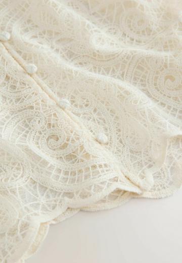 Кружевная блузка