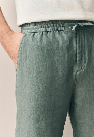 Льняные брюки