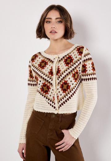 Вязаная кофта