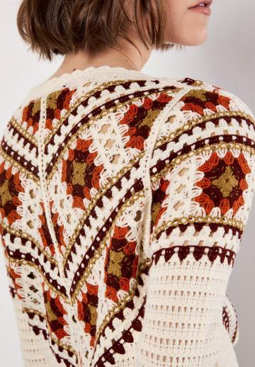 Вязаная кофта