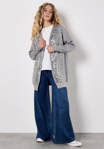 Длинный кардиган