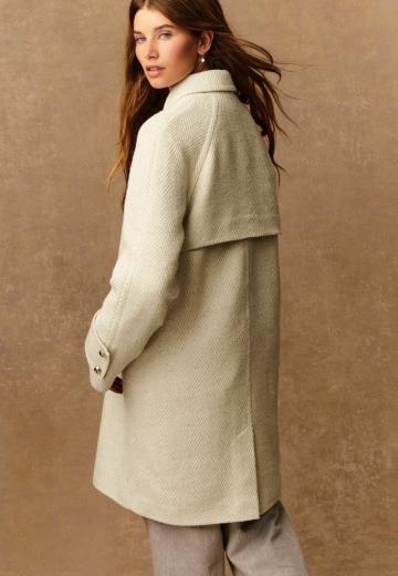 Шерстяное пальто