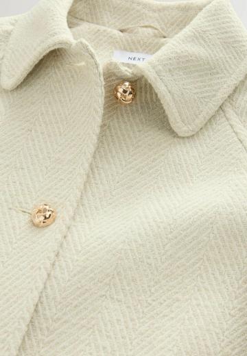 Шерстяное пальто