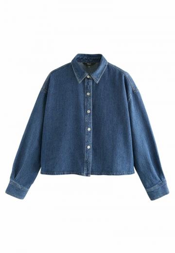 Джинсовая блузка