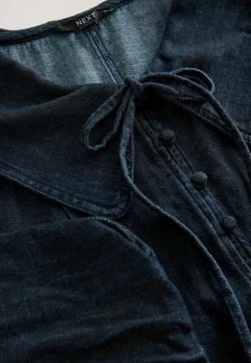 Джинсовое платье