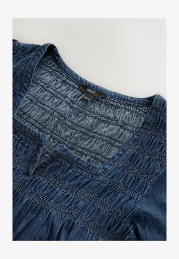 Джинсовое платье