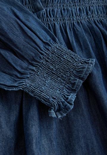 Джинсовое платье