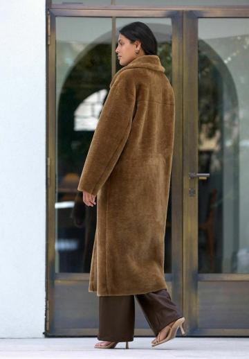 Шерстяное пальто