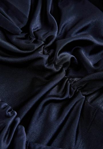 Атласная блузка