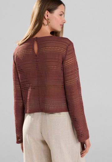 Вязаная кофта
