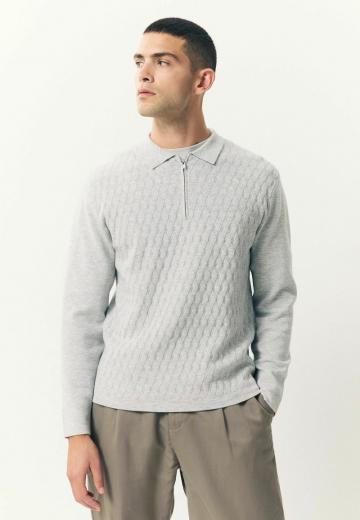 Поло с длинным рукавом