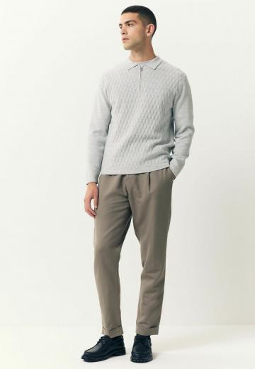 Поло с длинным рукавом