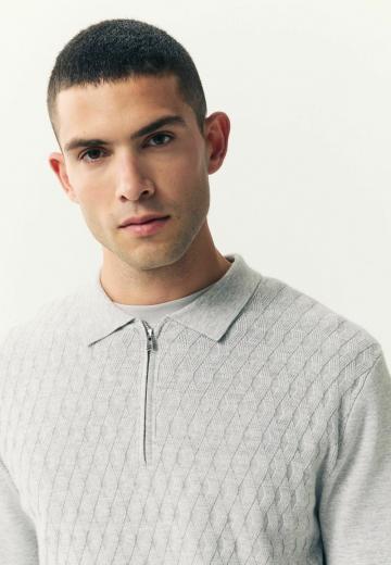 Поло с длинным рукавом