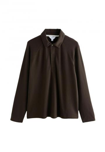 Поло с длинным рукавом