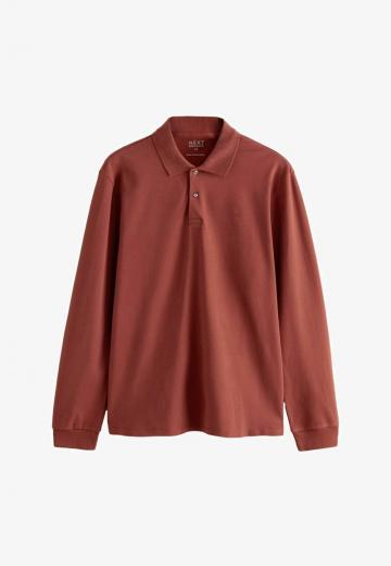 Поло с длинным рукавом