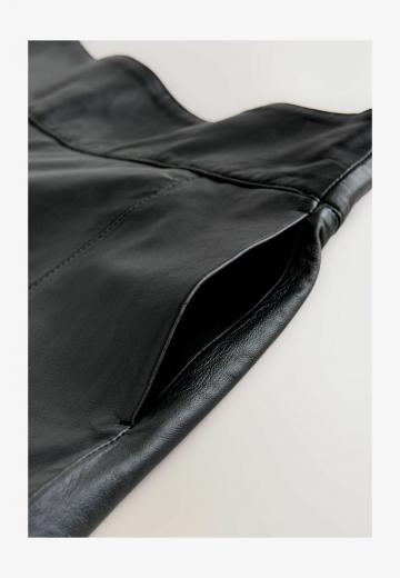 Кожаная юбка