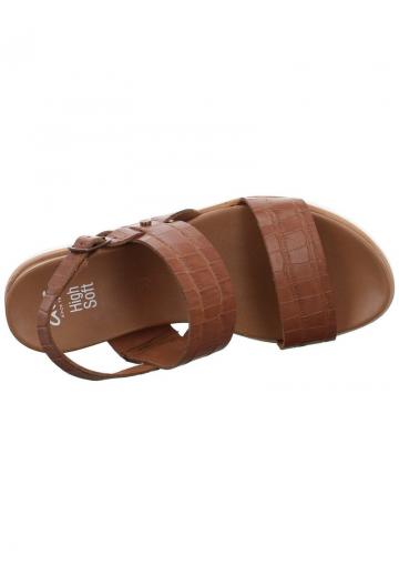 Босоножки на танкетке