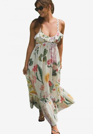 Платье без бретелек