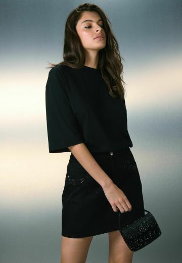 Джинсовая юбка