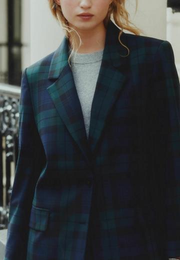 Длинный блейзер