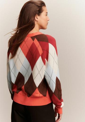 Вязаная кофта