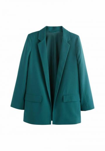 Длинный блейзер