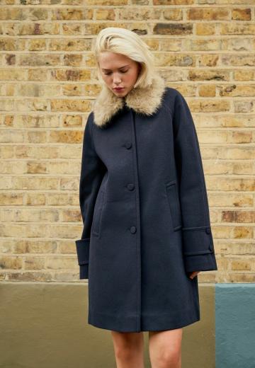 Короткое пальто