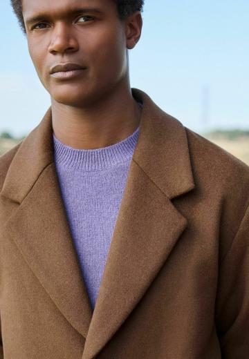 Шерстяное пальто