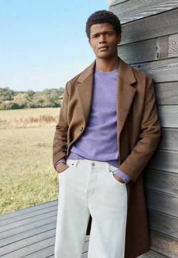 Шерстяное пальто