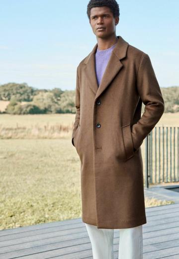 Шерстяное пальто