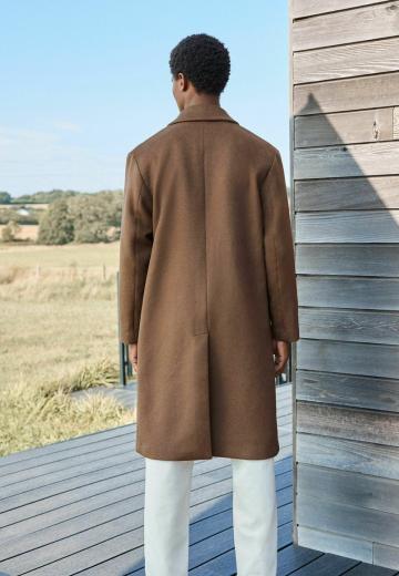 Шерстяное пальто