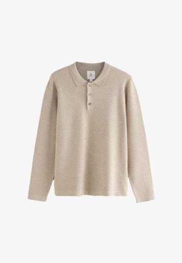 Поло с длинным рукавом