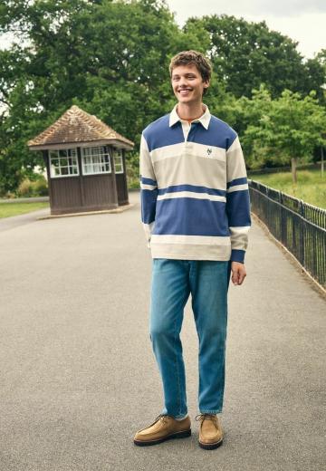 Поло с длинным рукавом