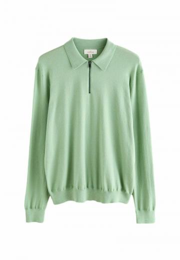 Поло с длинным рукавом