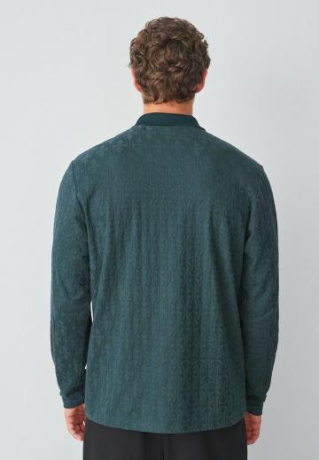 Поло с длинным рукавом