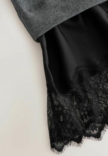 Вязаное платье