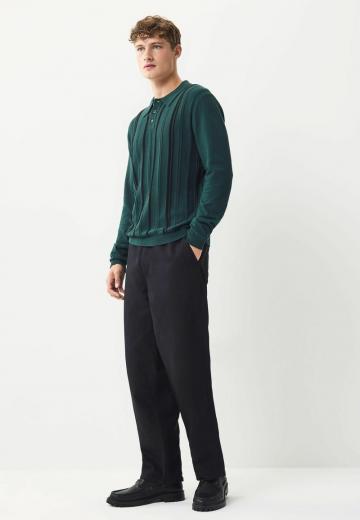 Поло с длинным рукавом