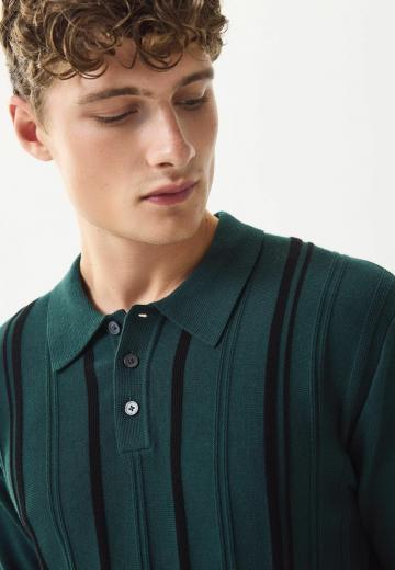 Поло с длинным рукавом