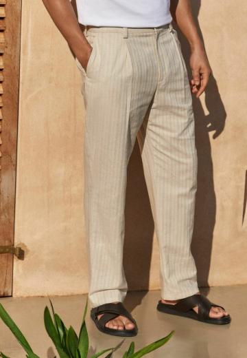 Льняные брюки