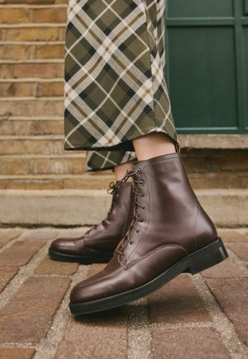 Ботинки на шнуровке