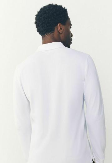 Поло с длинным рукавом