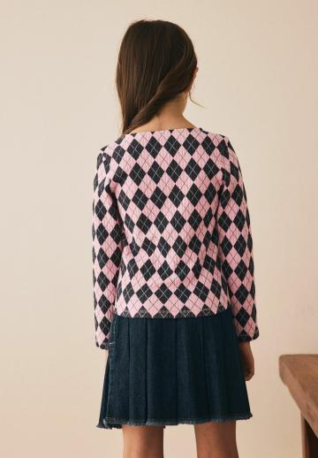 Вязаная кофта