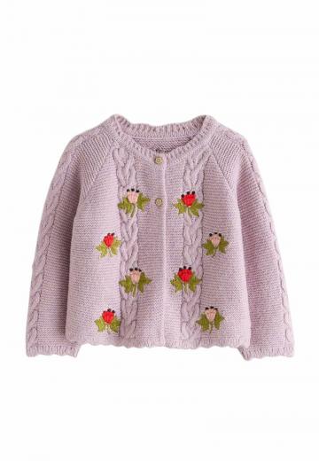 Вязаная кофта