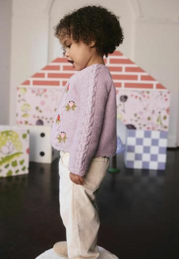 Вязаная кофта