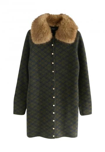 Вязаное платье