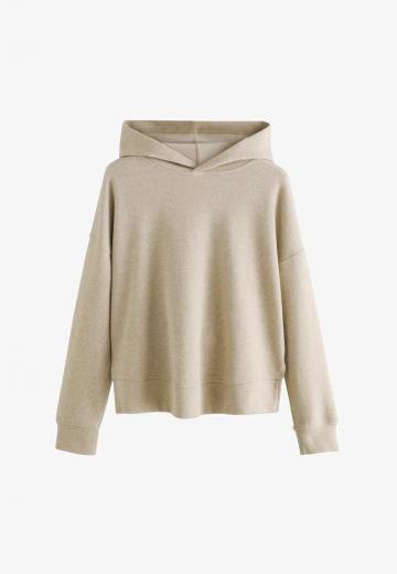 Пуловер с капюшоном