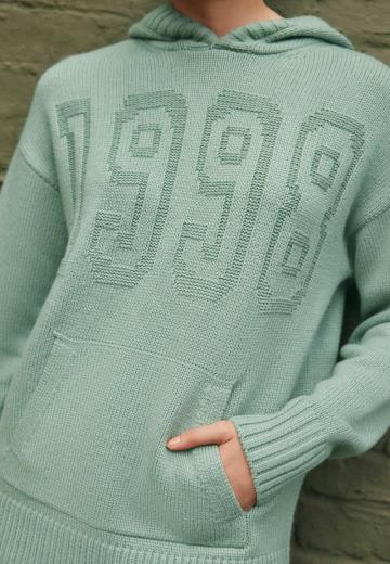 Длинный пуловер