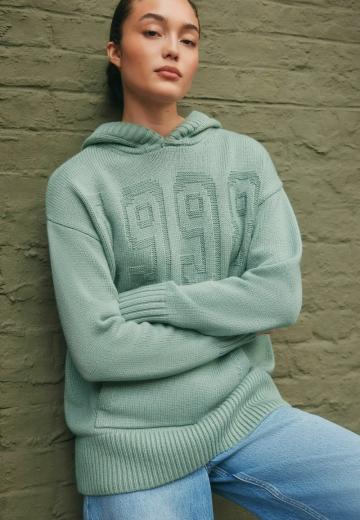 Длинный пуловер