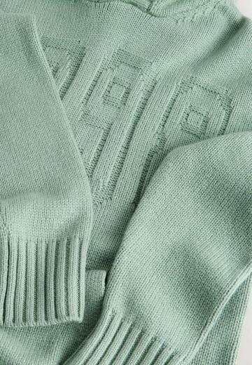 Длинный пуловер